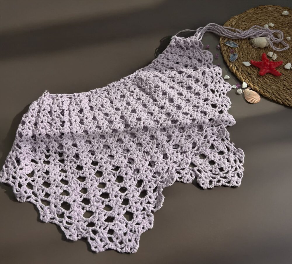 Lila El Örgüsü Bikini Altı - Yaz Şıklığınıza Doğal Bir Dokunuş